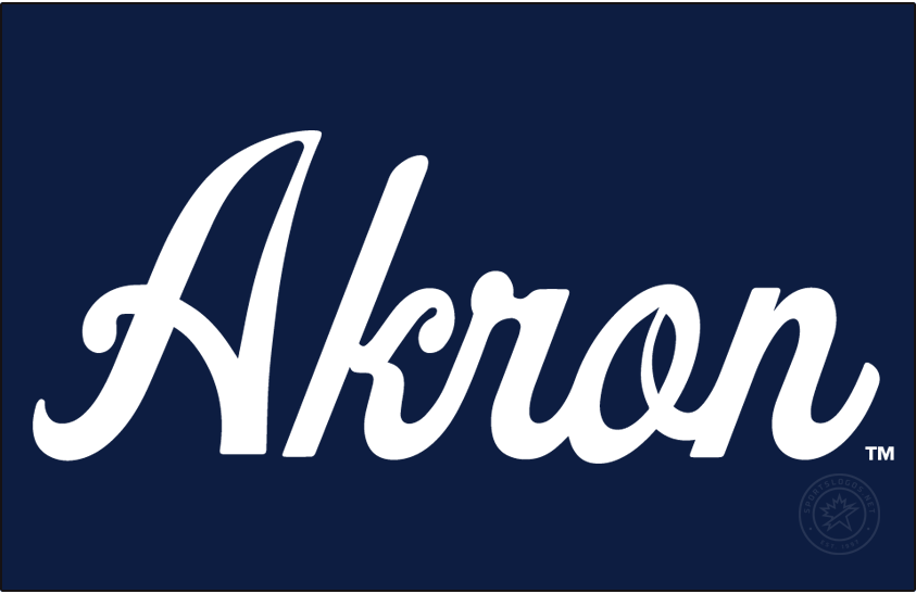 Akron Zips 2021-Pres Primary Dark Logo diy iron on heat transfer...